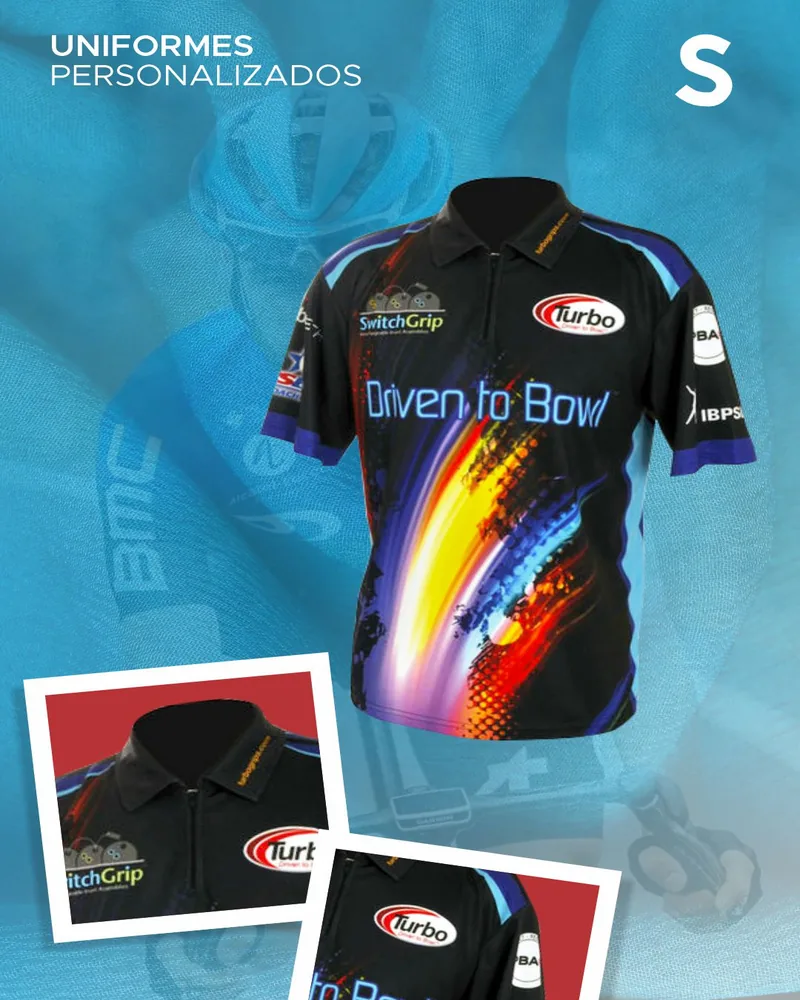 Uniformes esportivos personalizados com impressão colorida